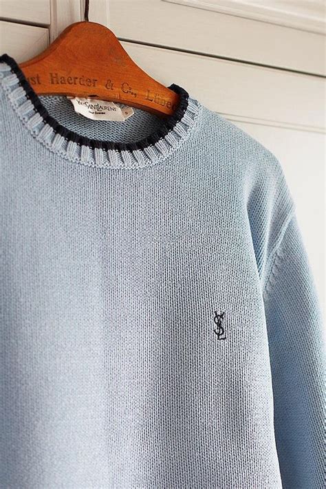 vintage yves st laurent sweaters.